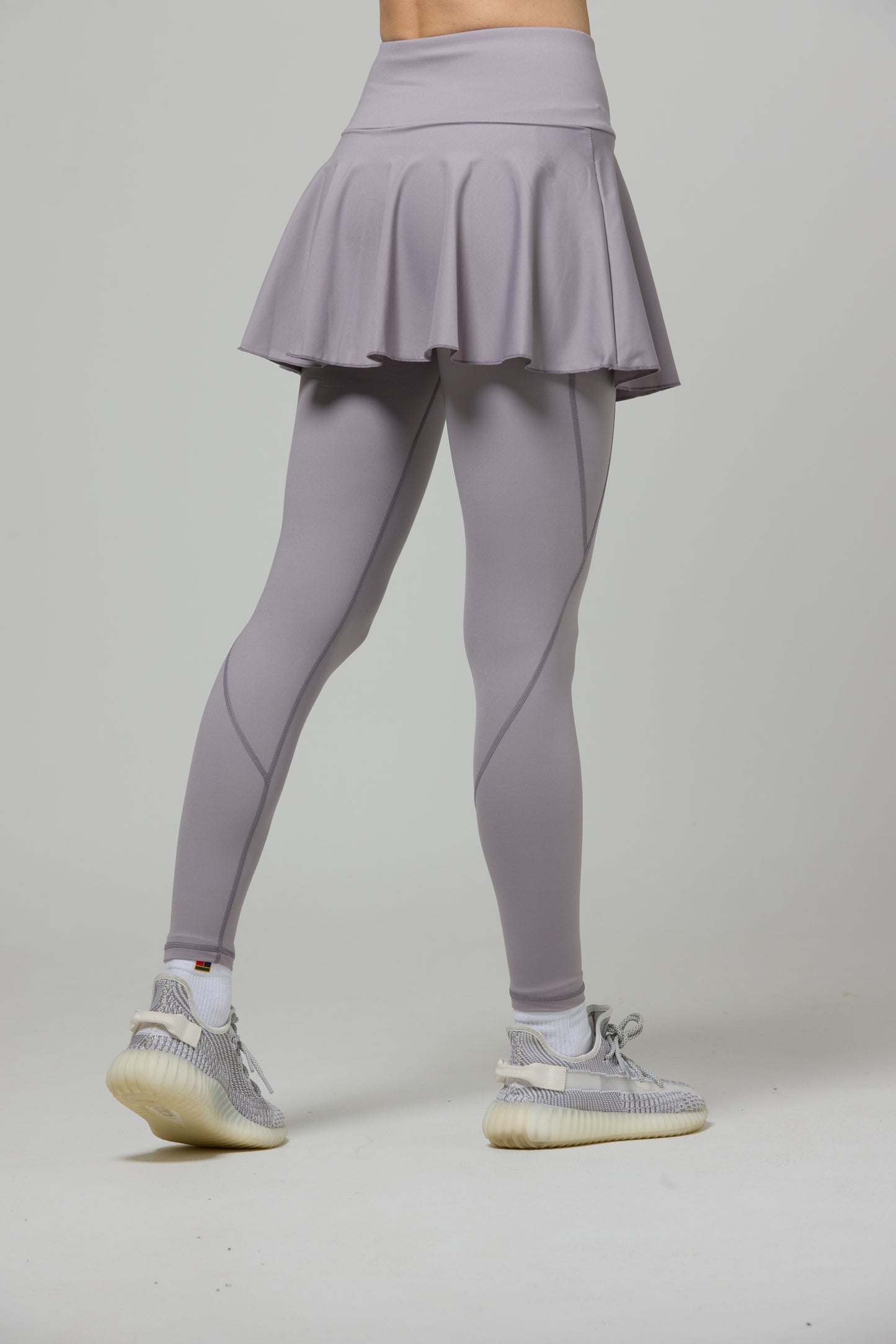 Leggins with an attached skirt