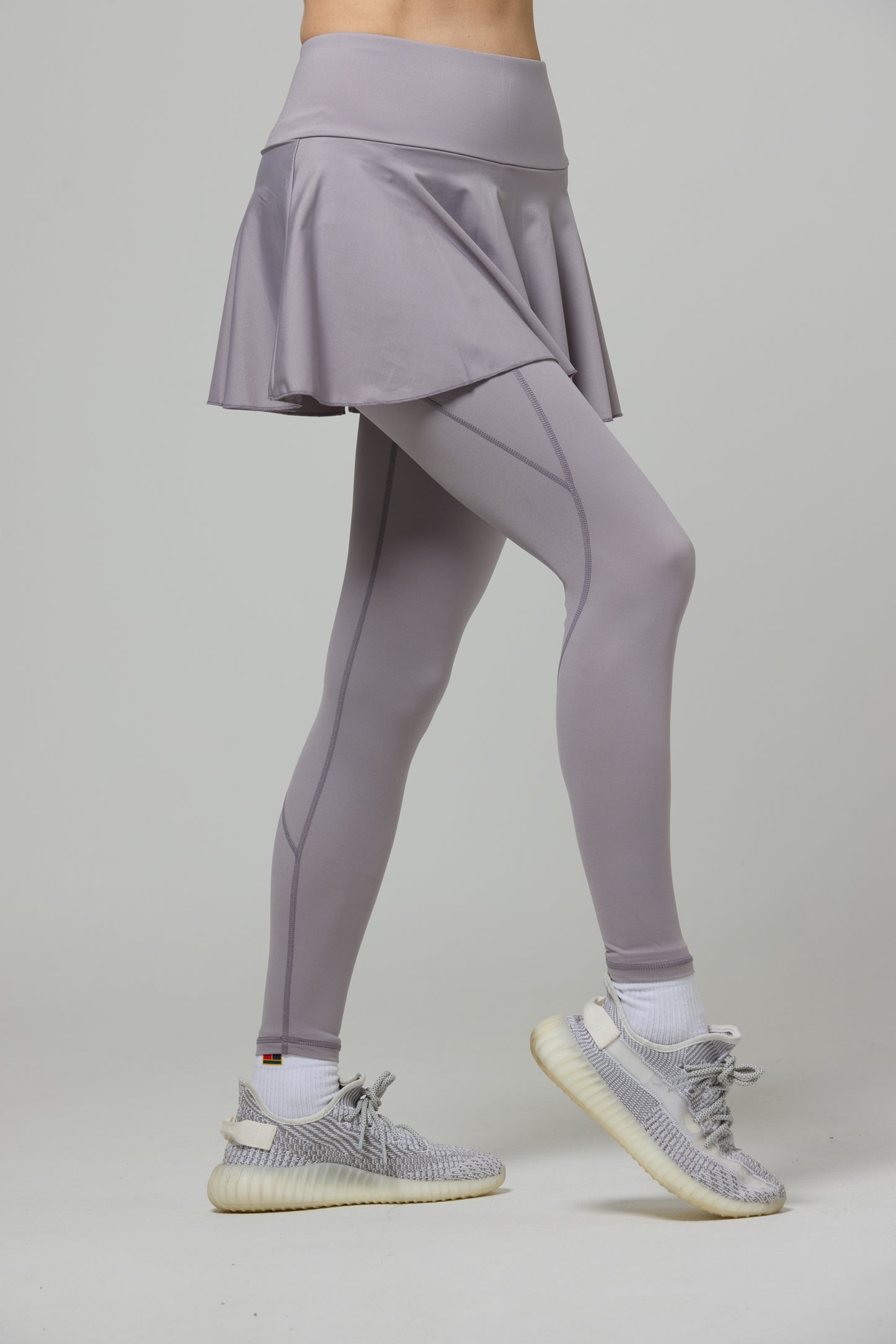 Leggins with an attached skirt