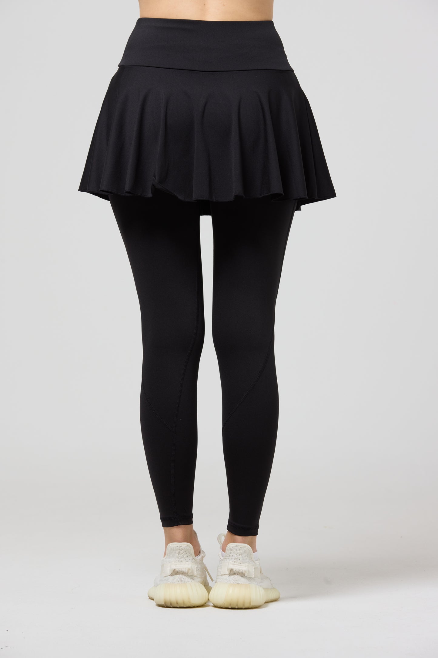 Leggins with an attached skirt