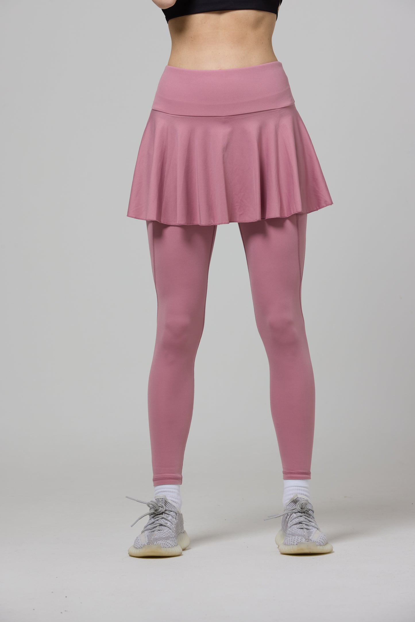Leggins with an attached skirt