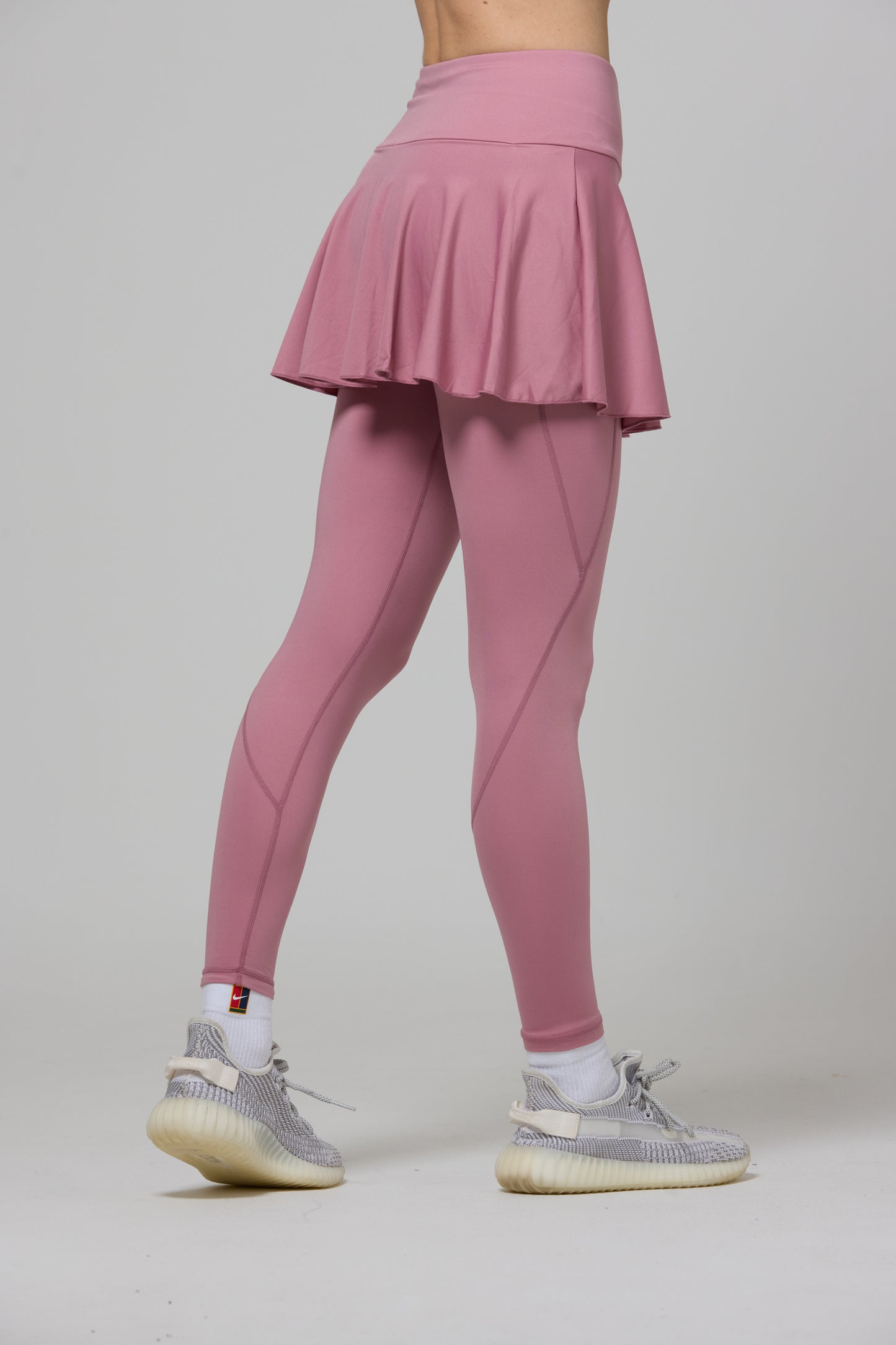 Leggins with an attached skirt