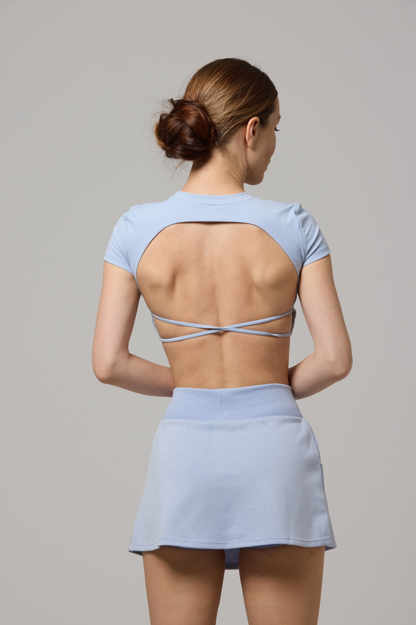 Alice two pieces set with an open back