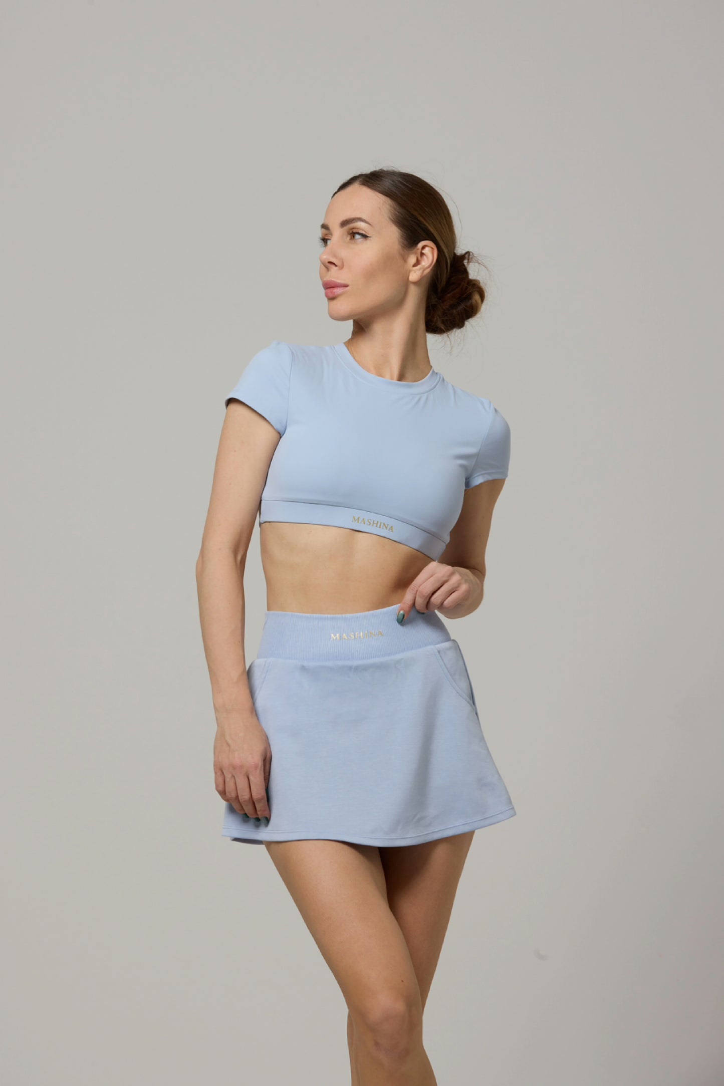 Alice two pieces set with an open back
