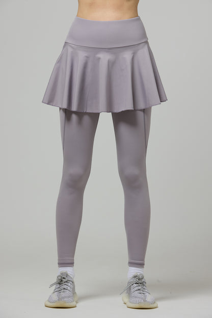 Leggins with an attached skirt
