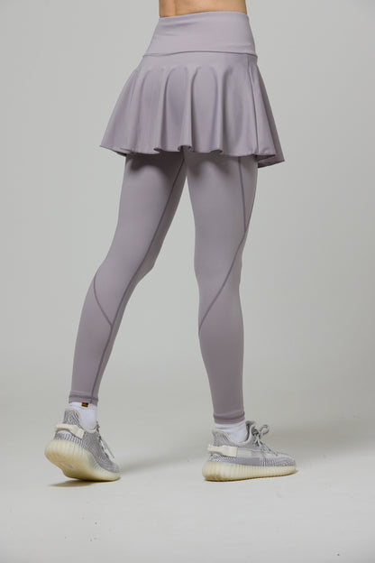 Leggins with an attached skirt