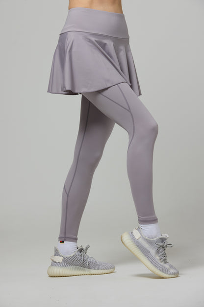 Leggins with an attached skirt